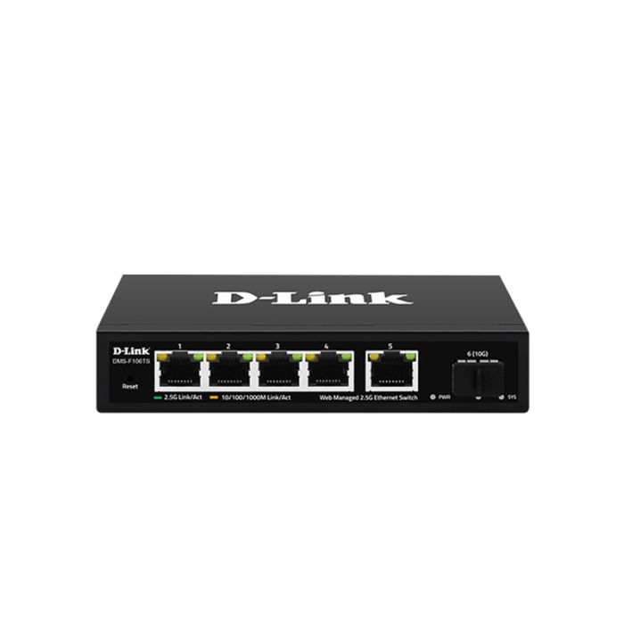 5-port 2.5G with 1-Port SFP