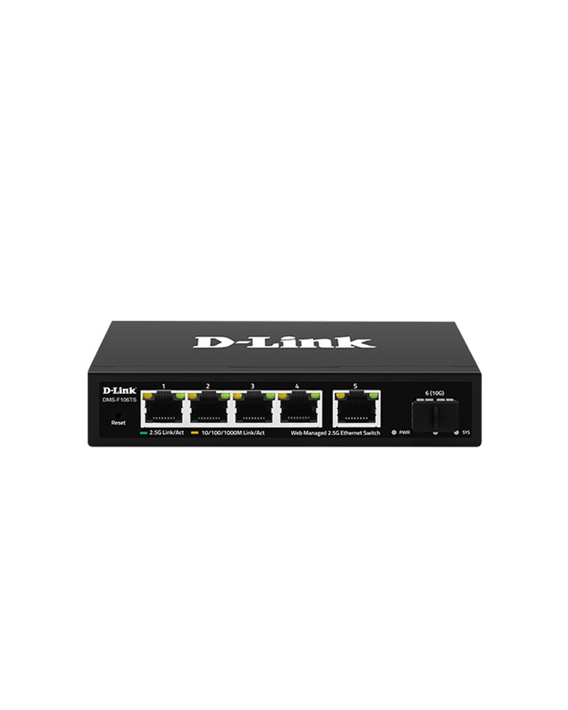5-port 2.5G with 1-Port SFP